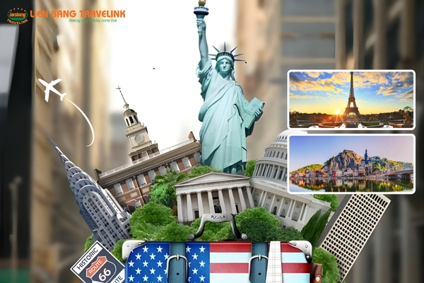 Cùng Liên Bang Travel Đón Tết Nguyên Đán 2026 Sang Trọng: Khám Phá Châu Âu & Mỹ Du Xuân