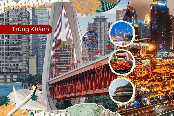 Khám Phá Siêu Thành Phố Lớn Nhất Thế Giới: Tour Trùng Khánh 2026 – Nhà Ga Tàu Xuyên Không & Hồng Nhai Động