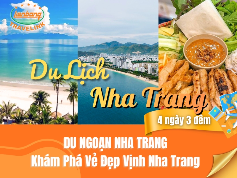 NHA TRANG - BIỂN XANH, CÁT VÀNG: NHA TRANG - VỊNH NHA TRANG - CITY TOUR - TẮM BÙN