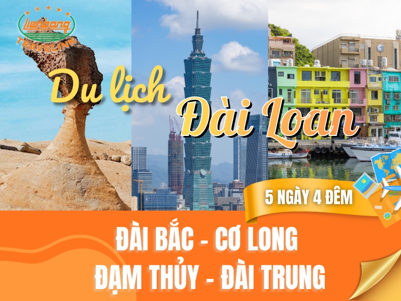 TOUR ĐÀI LOAN - TUYẾN MỚI: ĐÀI BẮC - CƠ LONG - ĐẠM THỦY - ĐÀI TRUNG - TẮM KHOÁNG ONSEN